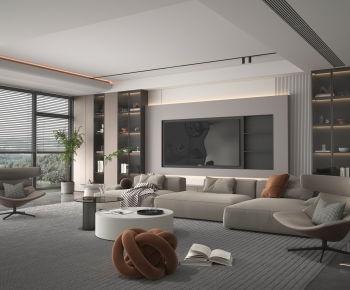 Modern A Living Room-ID:238208066