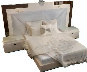Modern Double Bed-ID:284173017