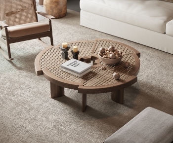 Wabi-sabi Style Coffee Table-ID:206058037