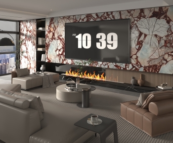 Modern A Living Room-ID:319116124