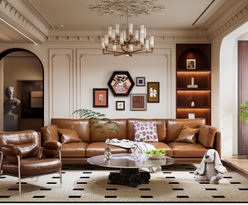 French Style A Living Room-ID:472028979