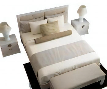 Modern Double Bed-ID:461909891