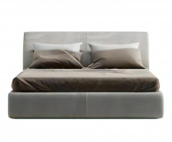 Modern Double Bed-ID:944330931
