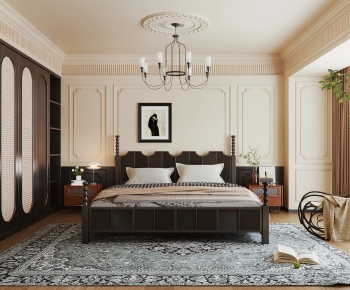 French Style Bedroom-ID:121464978