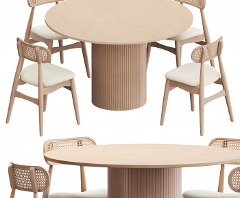 Modern Dining Table And Chairs-ID:108481885