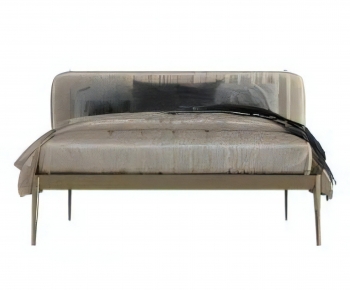 Modern Double Bed-ID:142226934