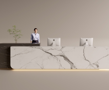 Modern Reception Desk-ID:479280951