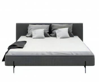 Modern Double Bed-ID:455909972