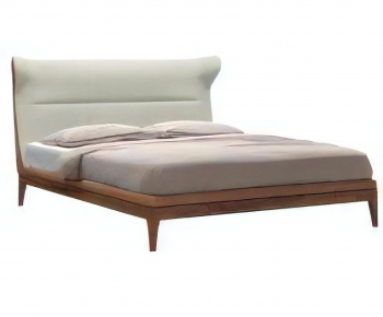 Modern Double Bed-ID:644781119