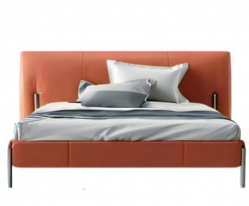 Modern Double Bed-ID:774148948