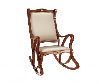 Simple European Style Rocking Chair-ID:736124047