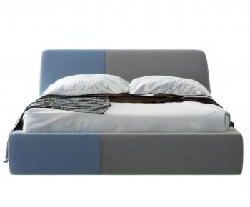 Modern Double Bed-ID:571050629