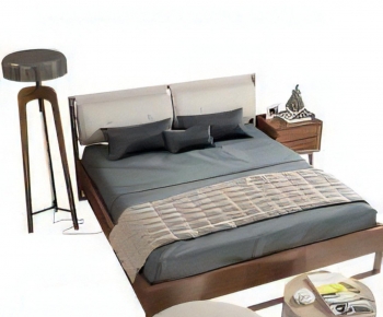 Modern Double Bed-ID:212171168