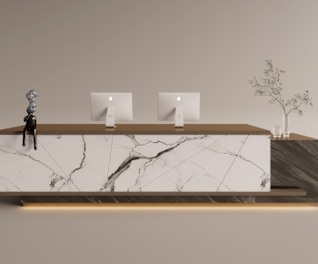 Modern Reception Desk-ID:904130945