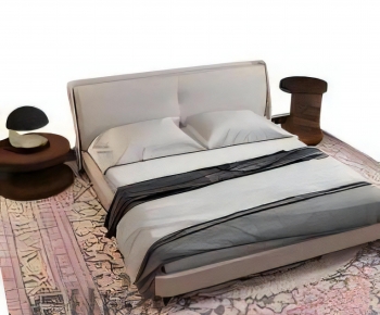 Modern Double Bed-ID:484647997