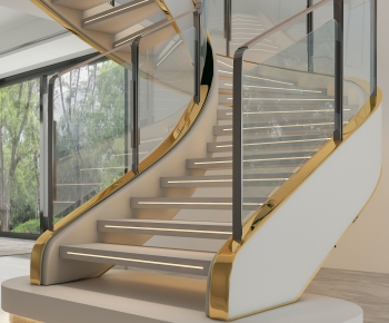 Modern Rotating Staircase-ID:898473984