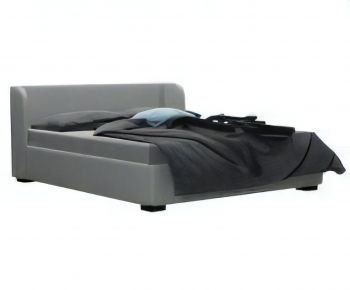 Modern Double Bed-ID:730858096