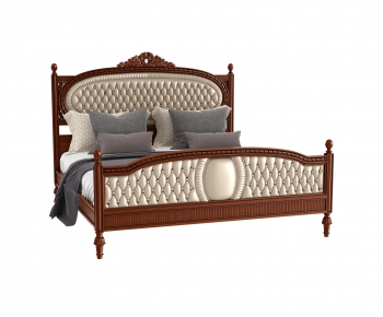 European Style Double Bed-ID:514081954