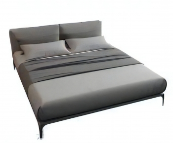 Modern Double Bed-ID:223608022