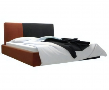 Modern Double Bed-ID:672039039