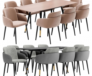 Modern Dining Table And Chairs-ID:103600059