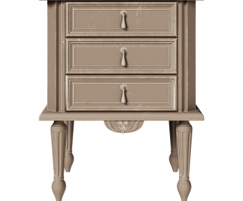 Simple European Style Bedside Cupboard-ID:556092984