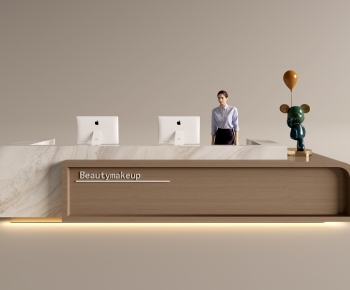 Modern Reception Desk-ID:371531016