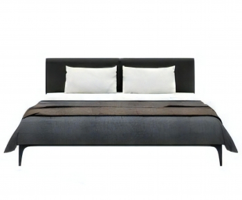 Modern Double Bed-ID:301805025
