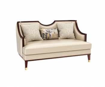 Simple European Style A Sofa For Two-ID:484728104