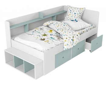 Modern Child's Bed-ID:179491078
