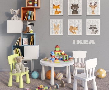 Modern Children's Table/chair-ID:796067951