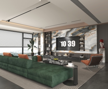 Modern A Living Room-ID:905332094