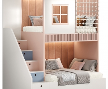 Modern Bunk Bed-ID:907685041
