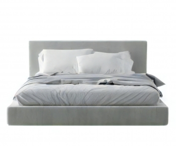 Modern Double Bed-ID:211327087