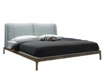 Modern Double Bed-ID:639493947