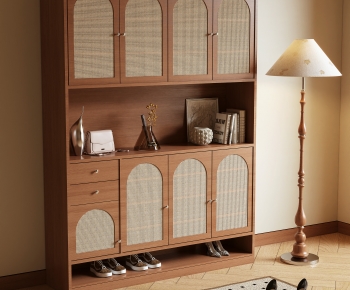 French Style Shoe Cabinet-ID:256294015