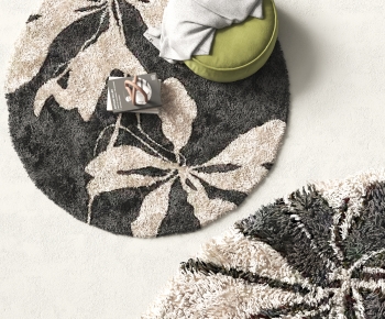 Modern Circular Carpet-ID:901169069