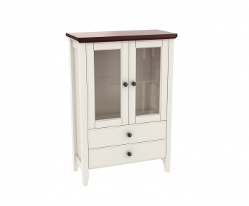 Simple European Style Bookcase-ID:213459019