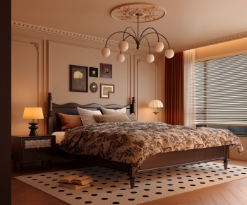 French Style Bedroom-ID:605515009