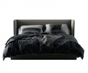 Modern Double Bed-ID:672005894