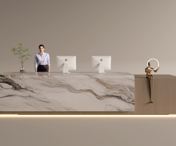 Modern Reception Desk-ID:272901062