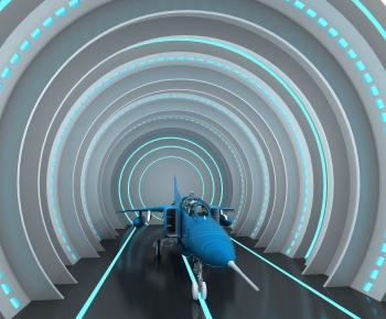 Modern Exhibition Hall-ID:500544078