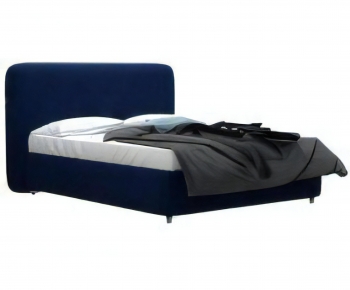 Modern Double Bed-ID:370878935