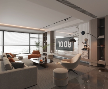 Modern A Living Room-ID:784080983