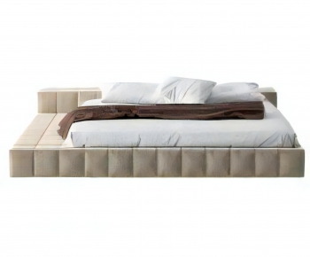 Modern Double Bed-ID:223301896