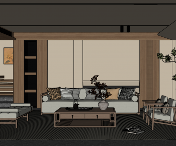 Modern A Living Room-ID:782305968