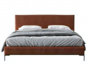 Modern Double Bed-ID:757888089