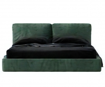 Modern Double Bed-ID:478549006