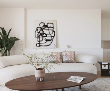 Modern A Living Room-ID:736520352