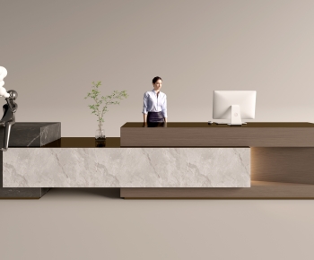 Modern Reception Desk-ID:169394021